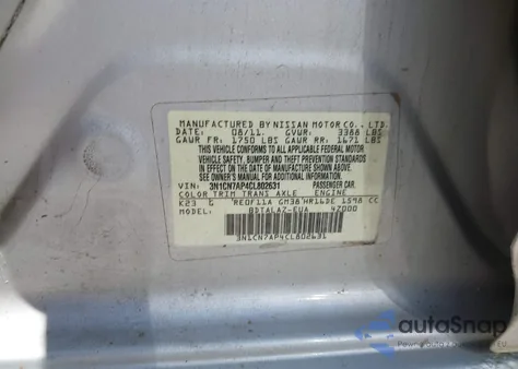 2023 Nissan Versa S from USA, damaged, VIN 3N1CN8DV3PL825677